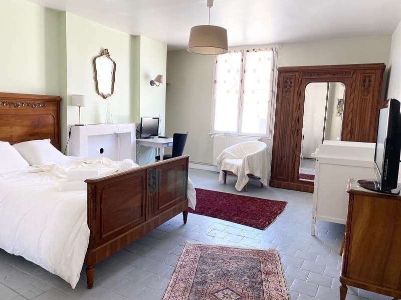 Gite-maison remparts-chambre3-loches-valdeloire