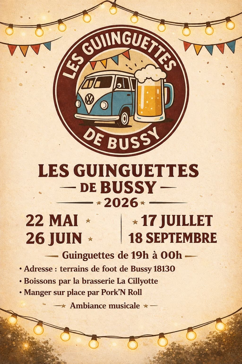 Guinguettes de Bussy 2026