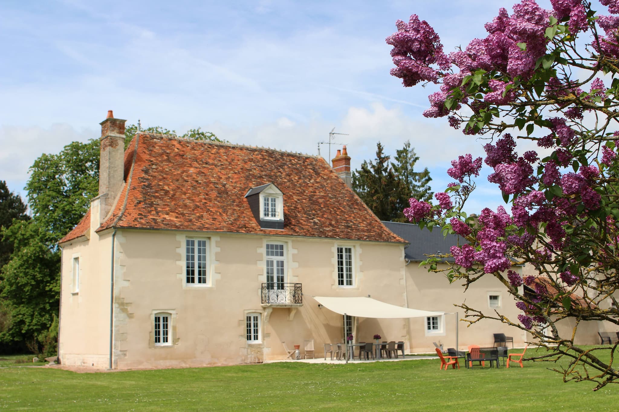Façade arrière Gîte de Villenoue