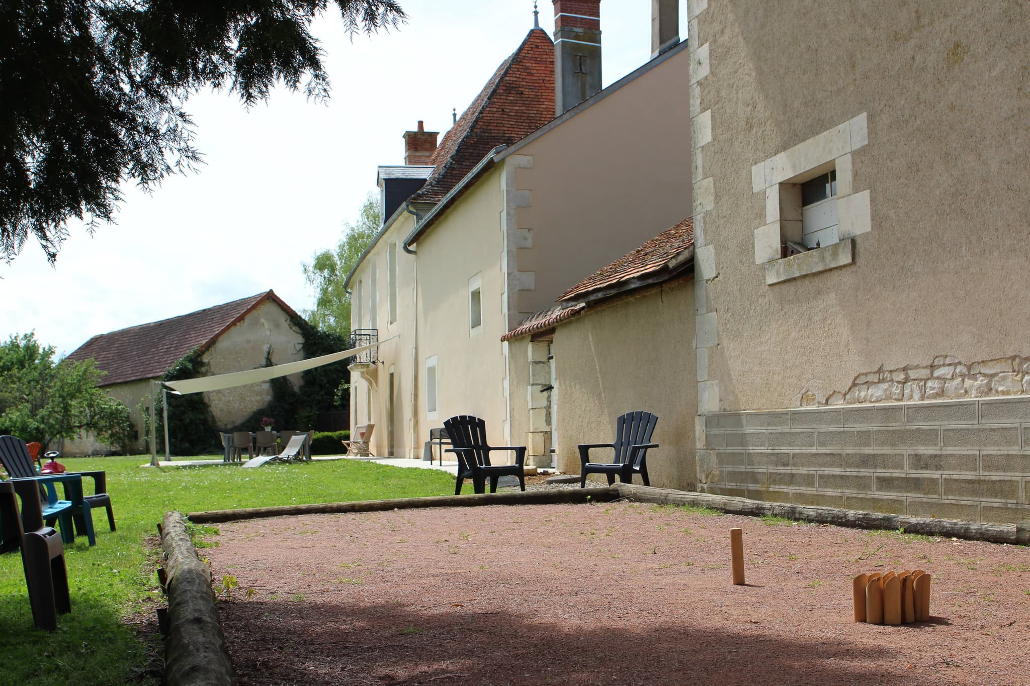 Terrain de boule Gîte de Villenoue