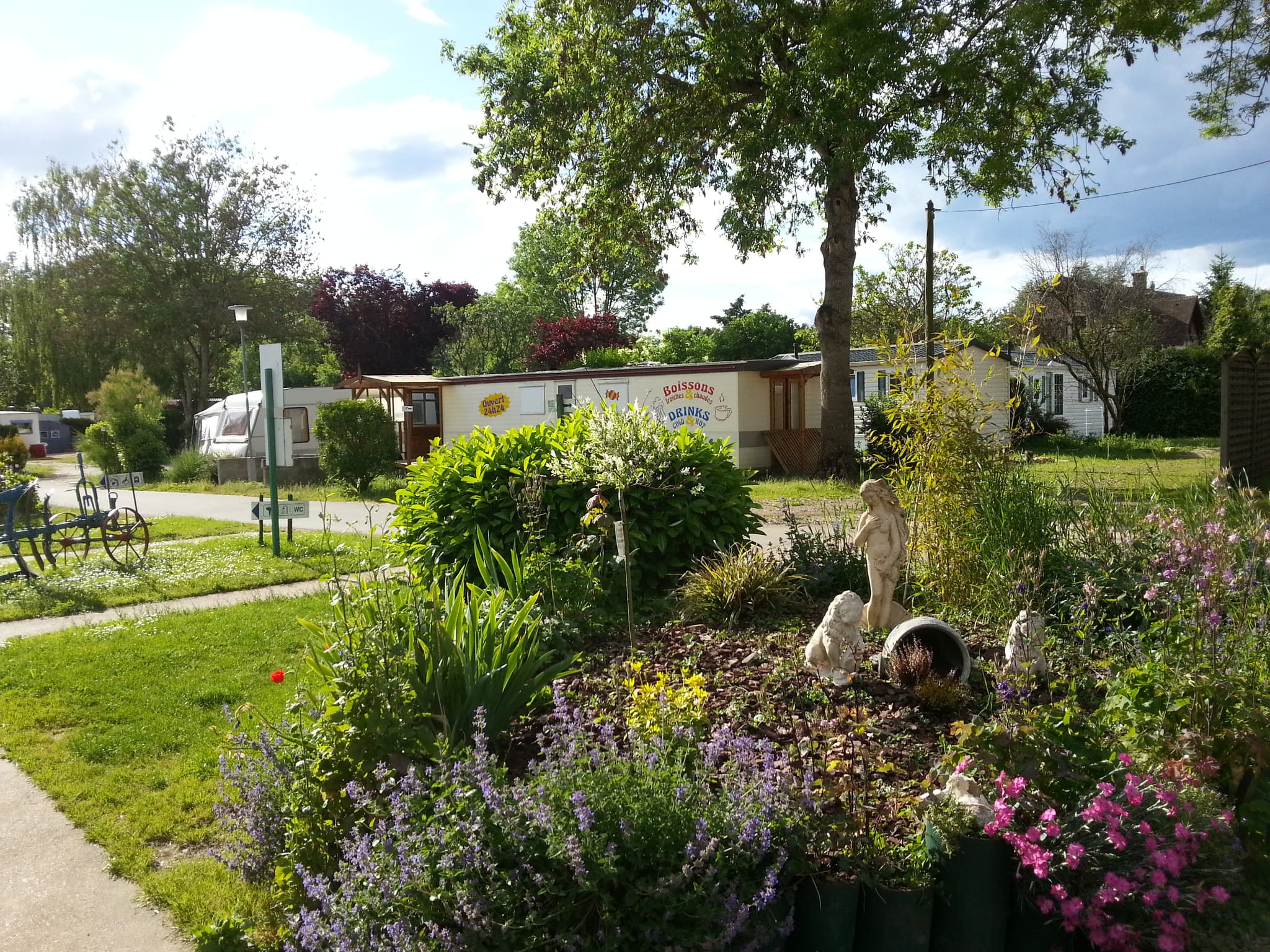 Camping Les étangs de Marsalin