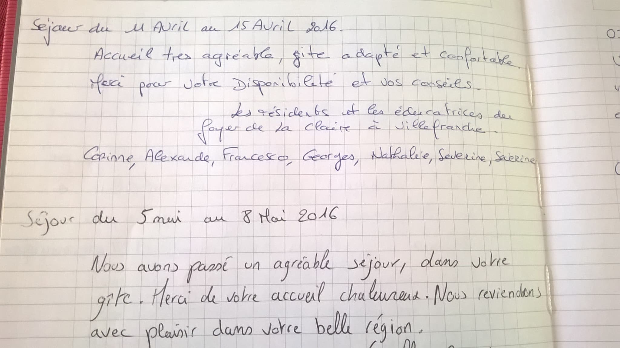 Harmonies livre d'or 2