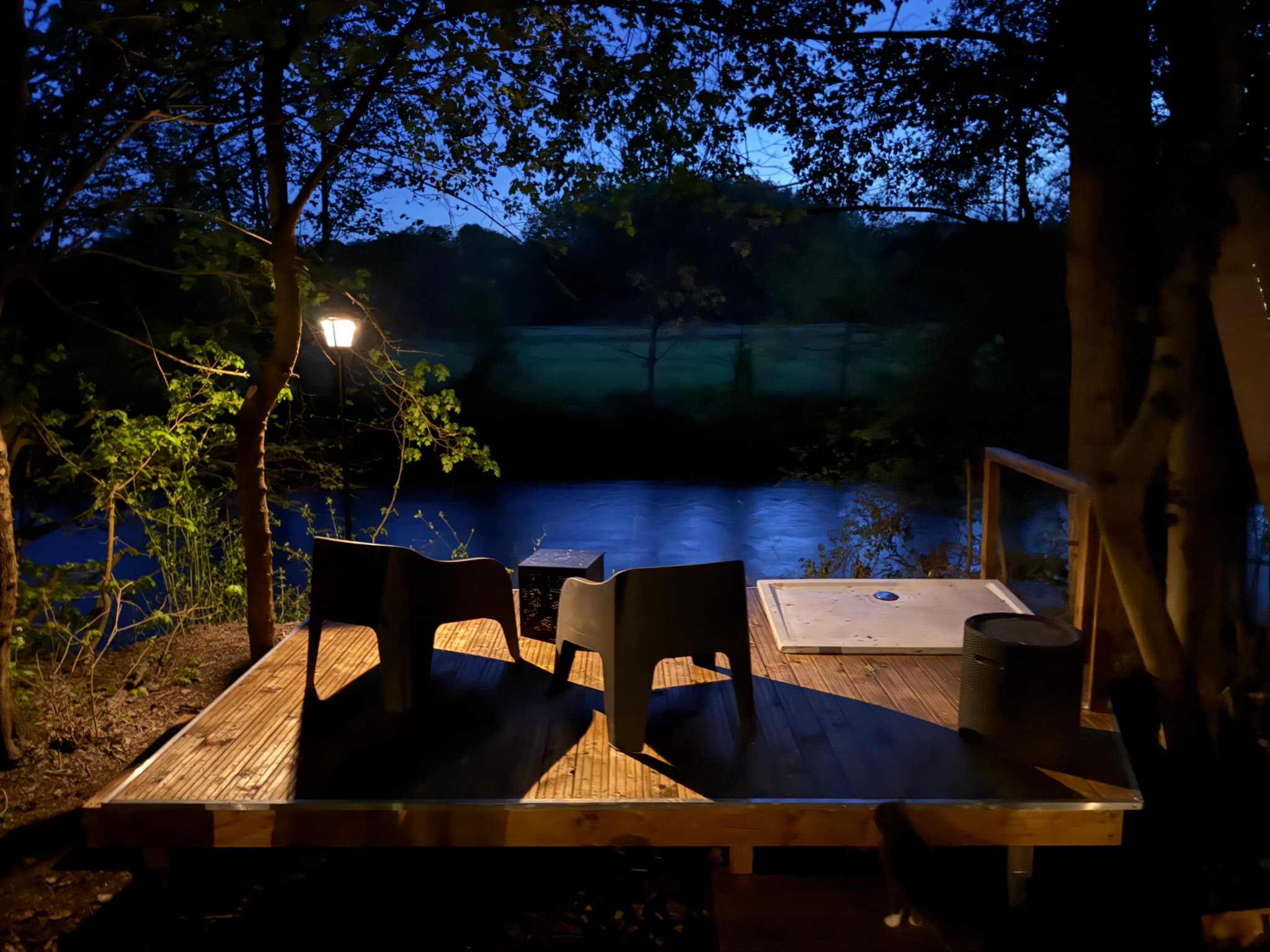 Escap'home espace terrasse rivière canal