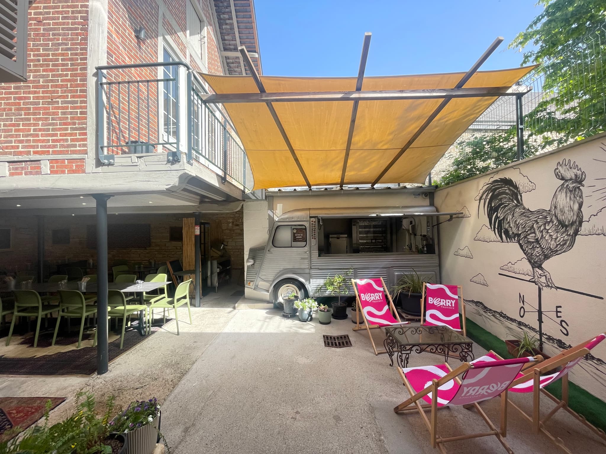Terrasse cour