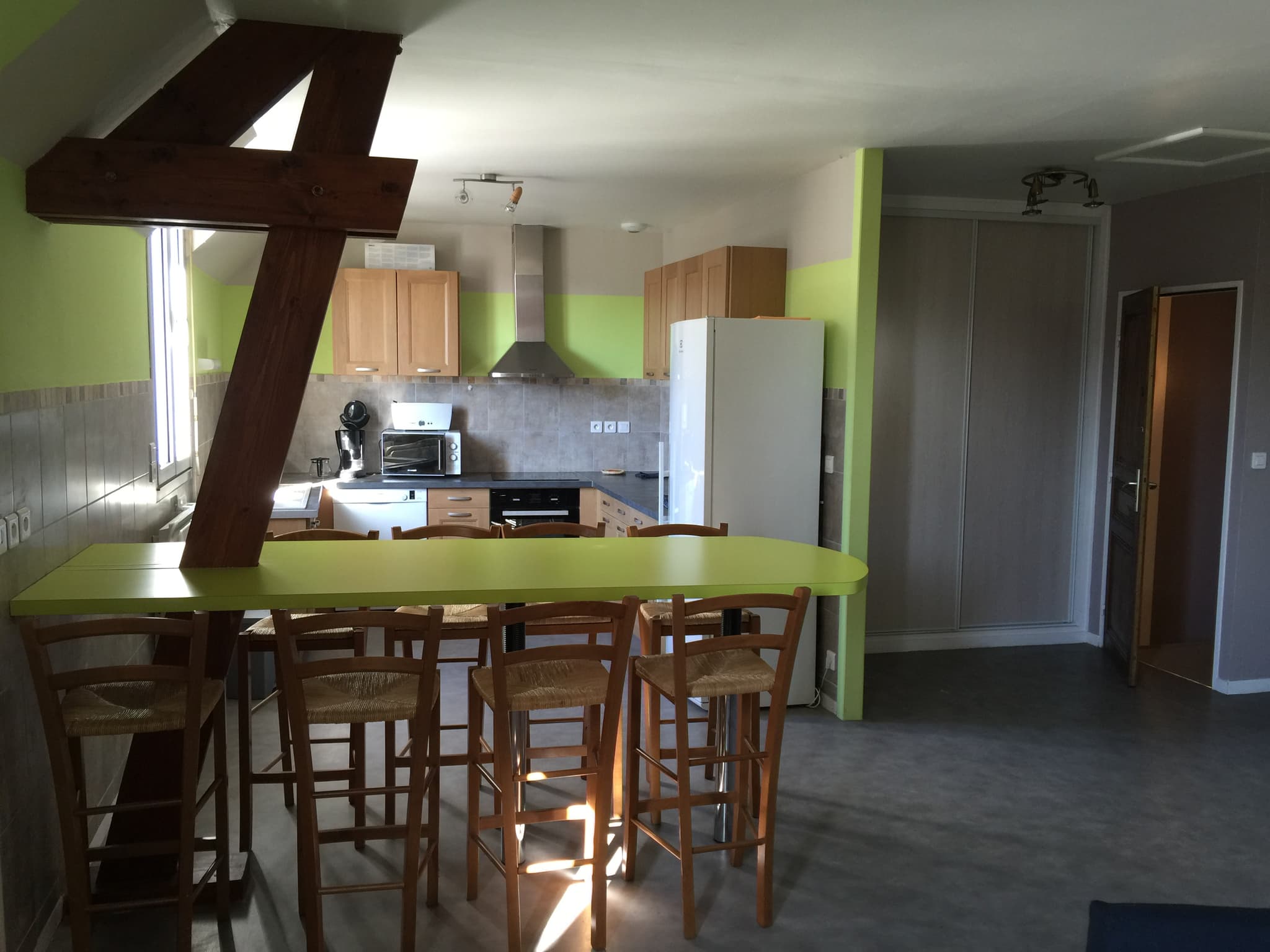 Châtillon sur Loire -gite de la Poste- cuisine