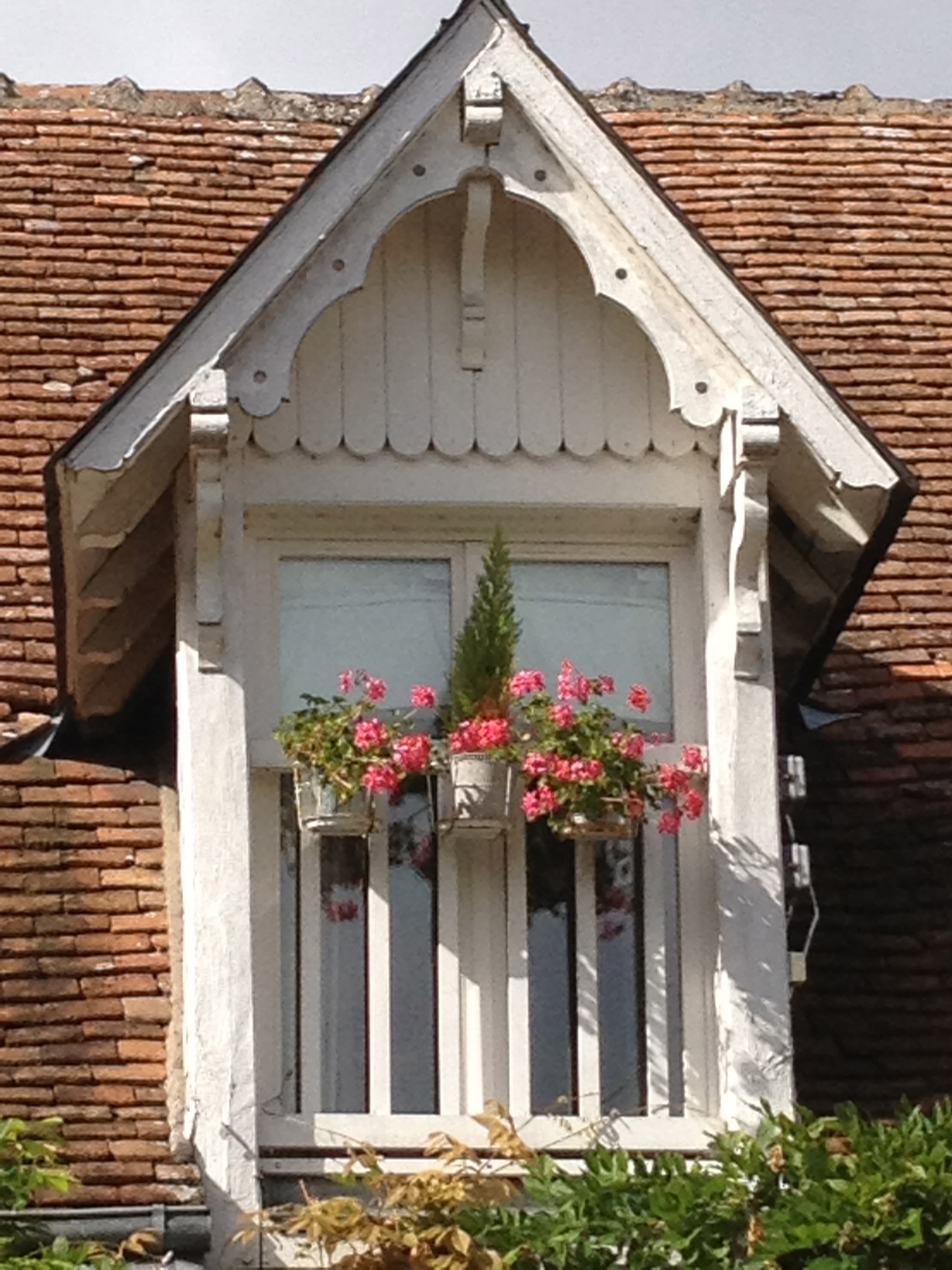 Fenêtre du séjour vue sur cour