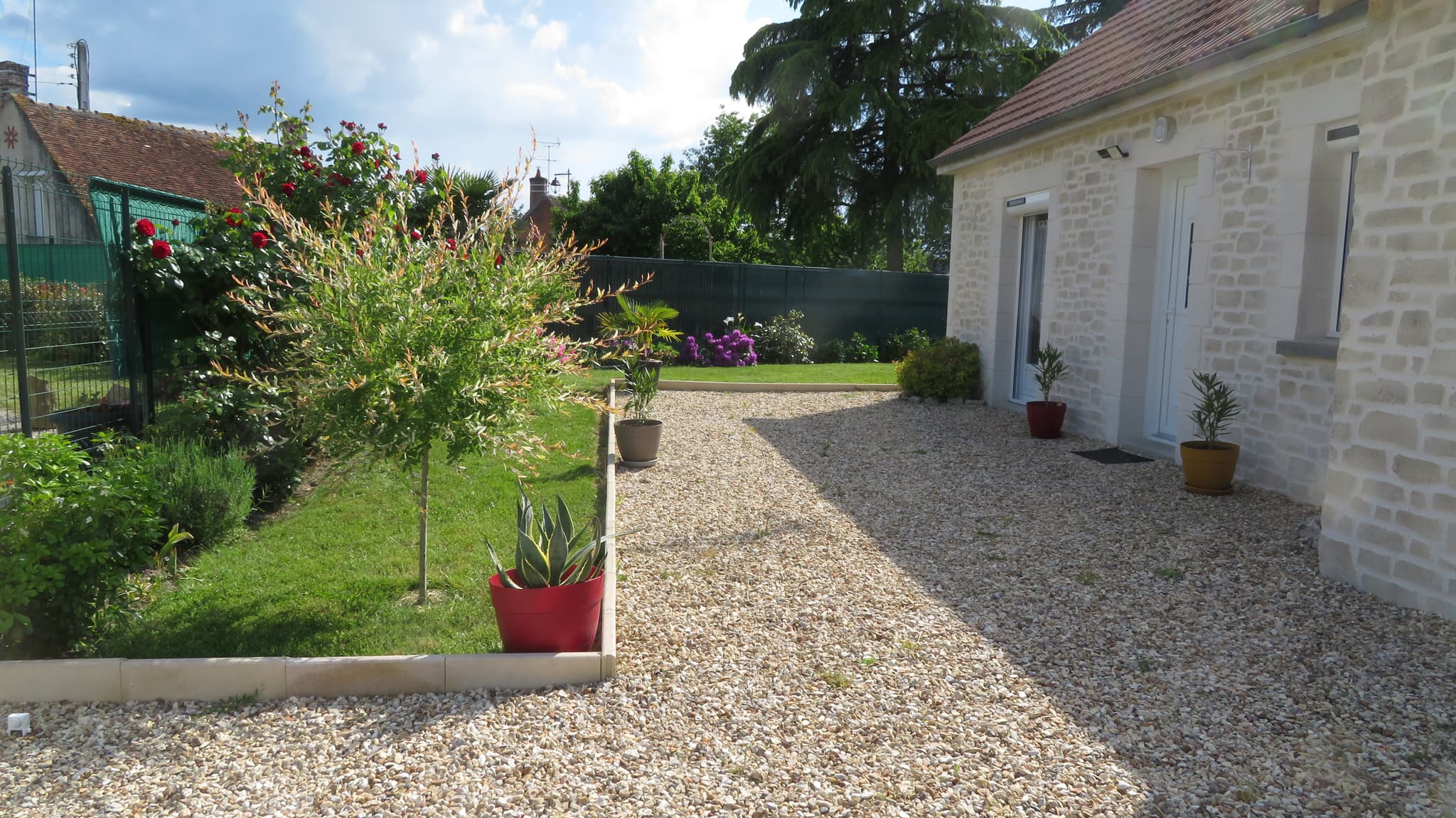 entrée gîte