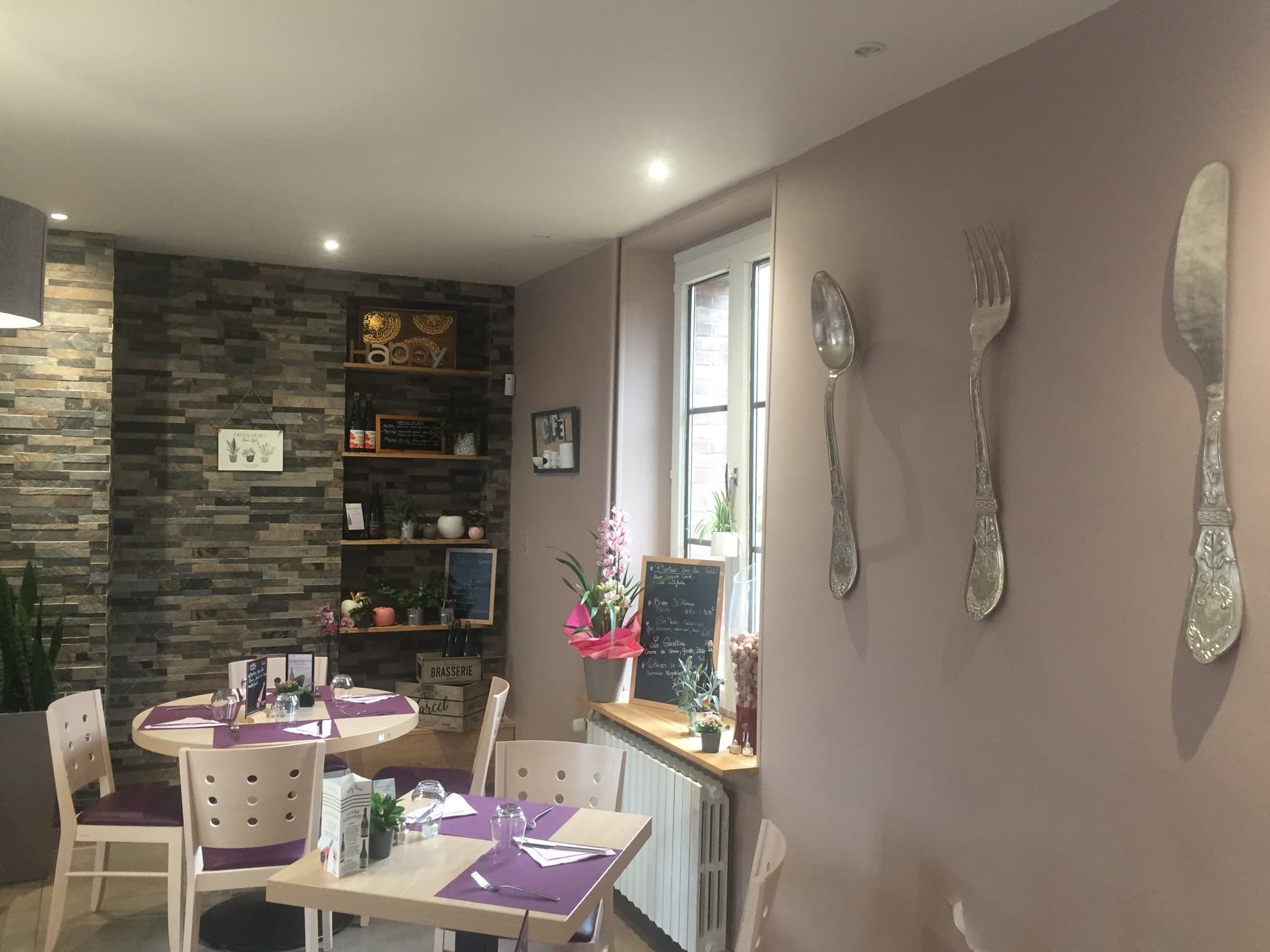Intérieur du restaurant
