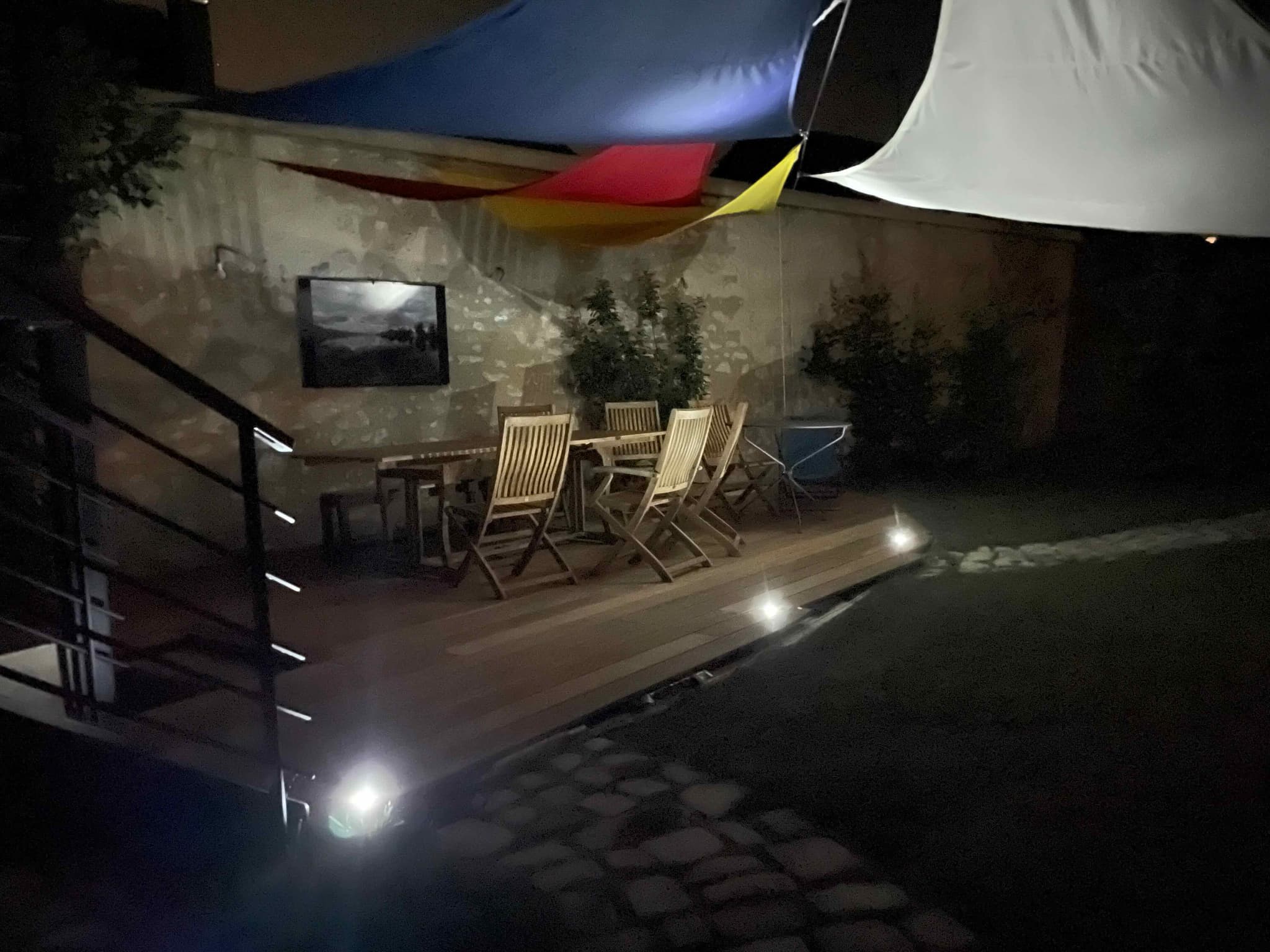 Terrasse jardin