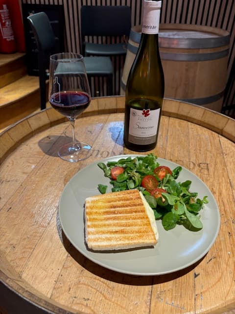 La bouteille rouge Sancerre