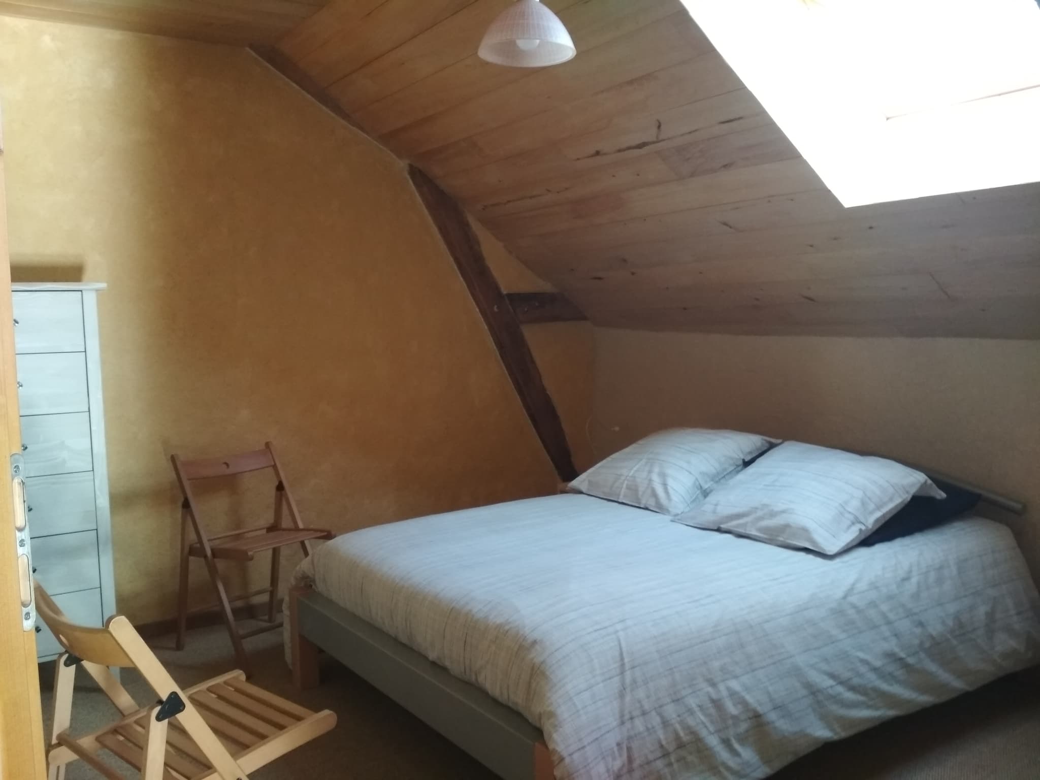 Chambre lit double