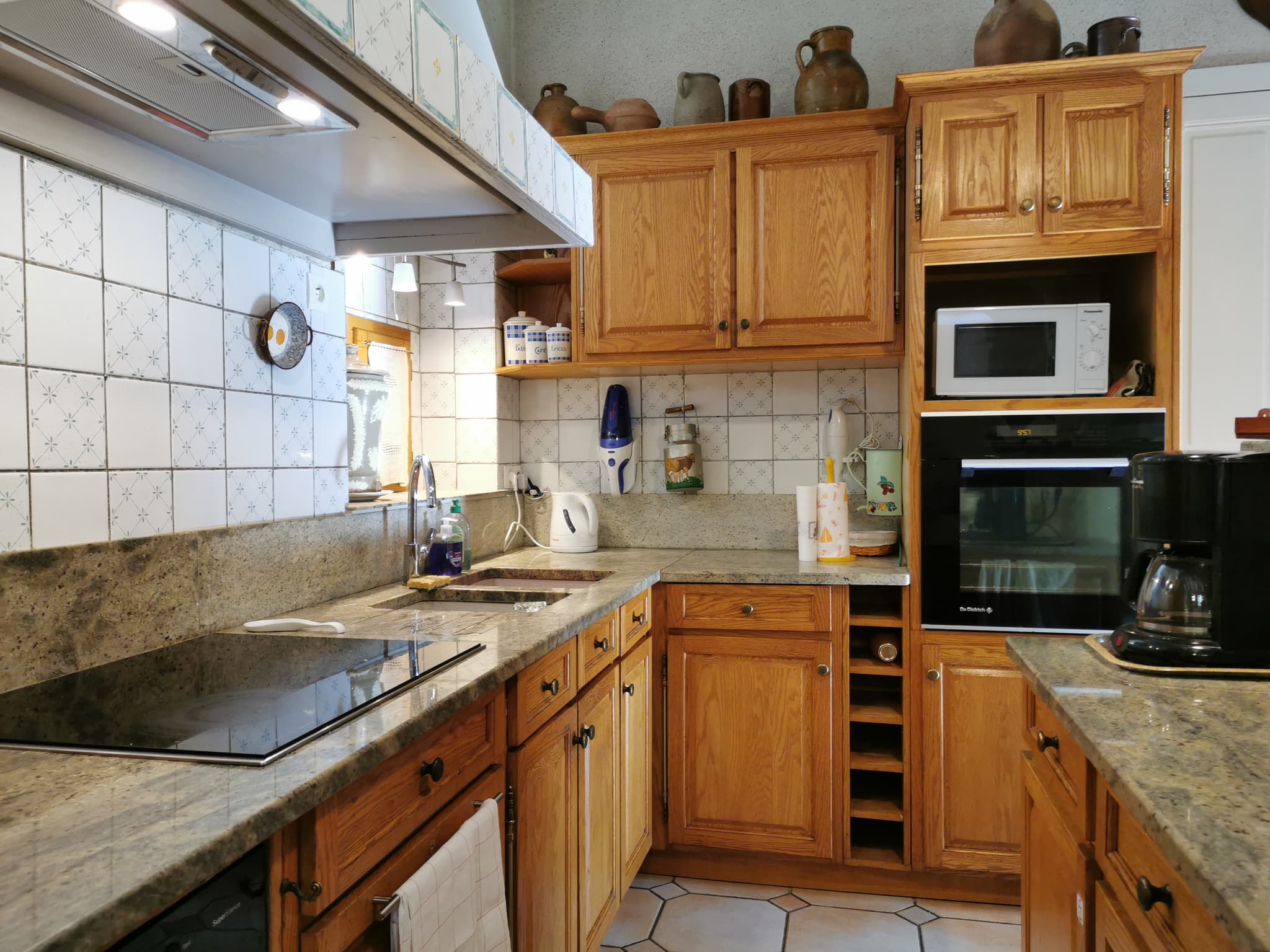 cuisine du gite au Jardin de Grand-Père