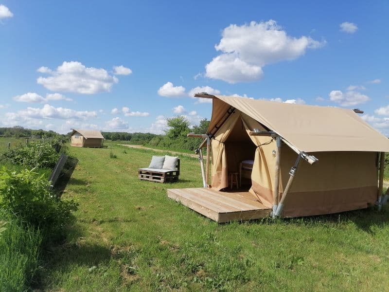 Tente à la Ferme du Caroire