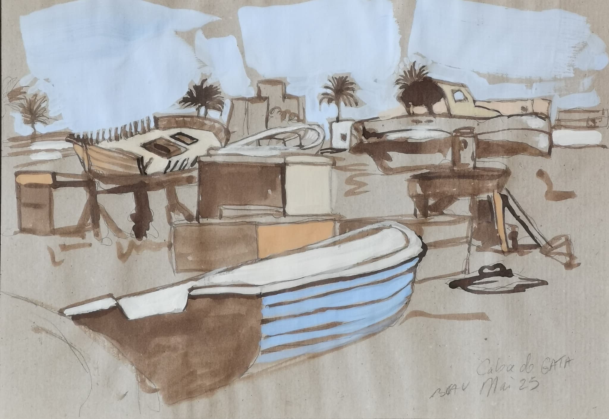Blau artiste