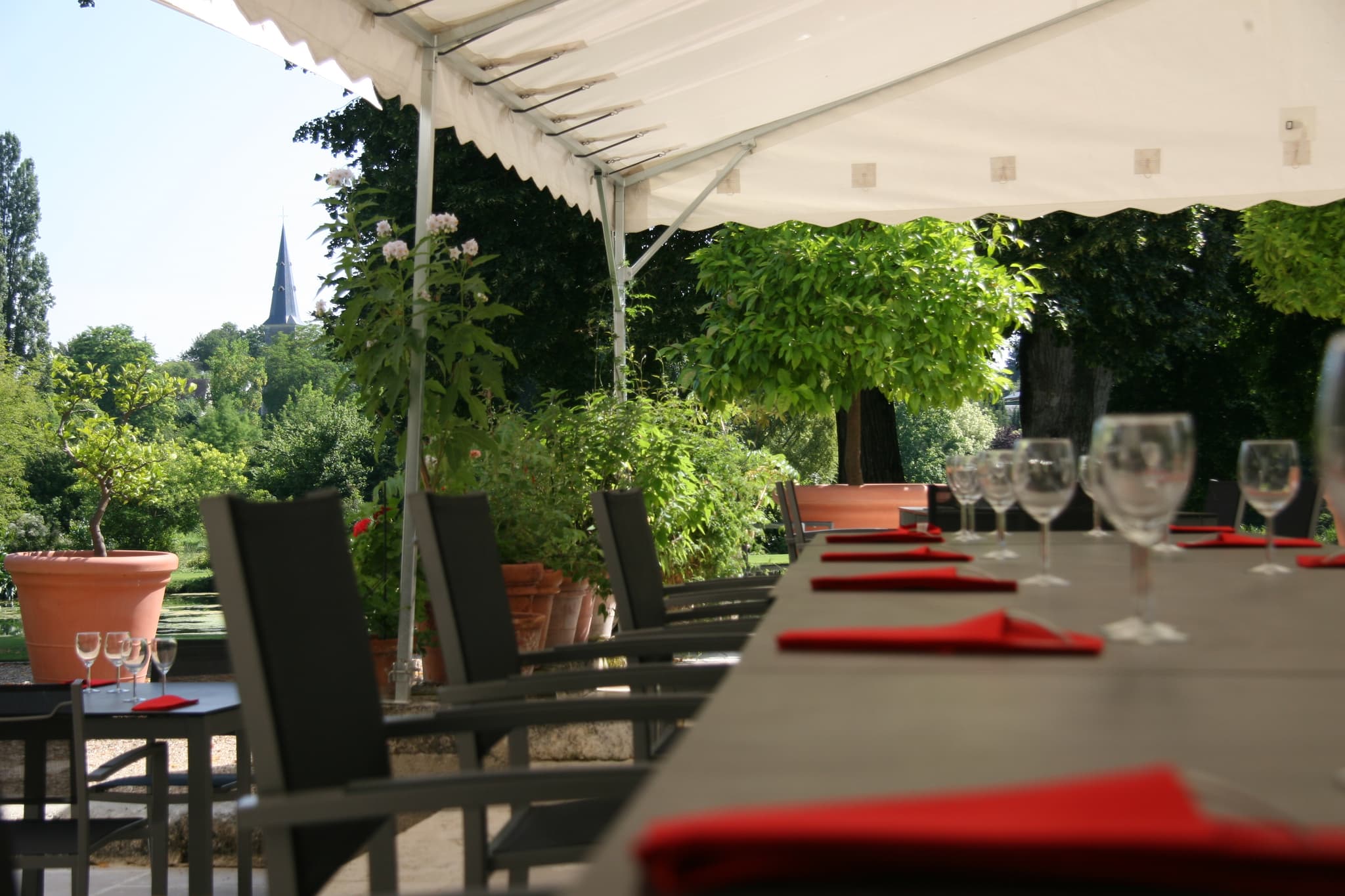 Terrasse du restaurant