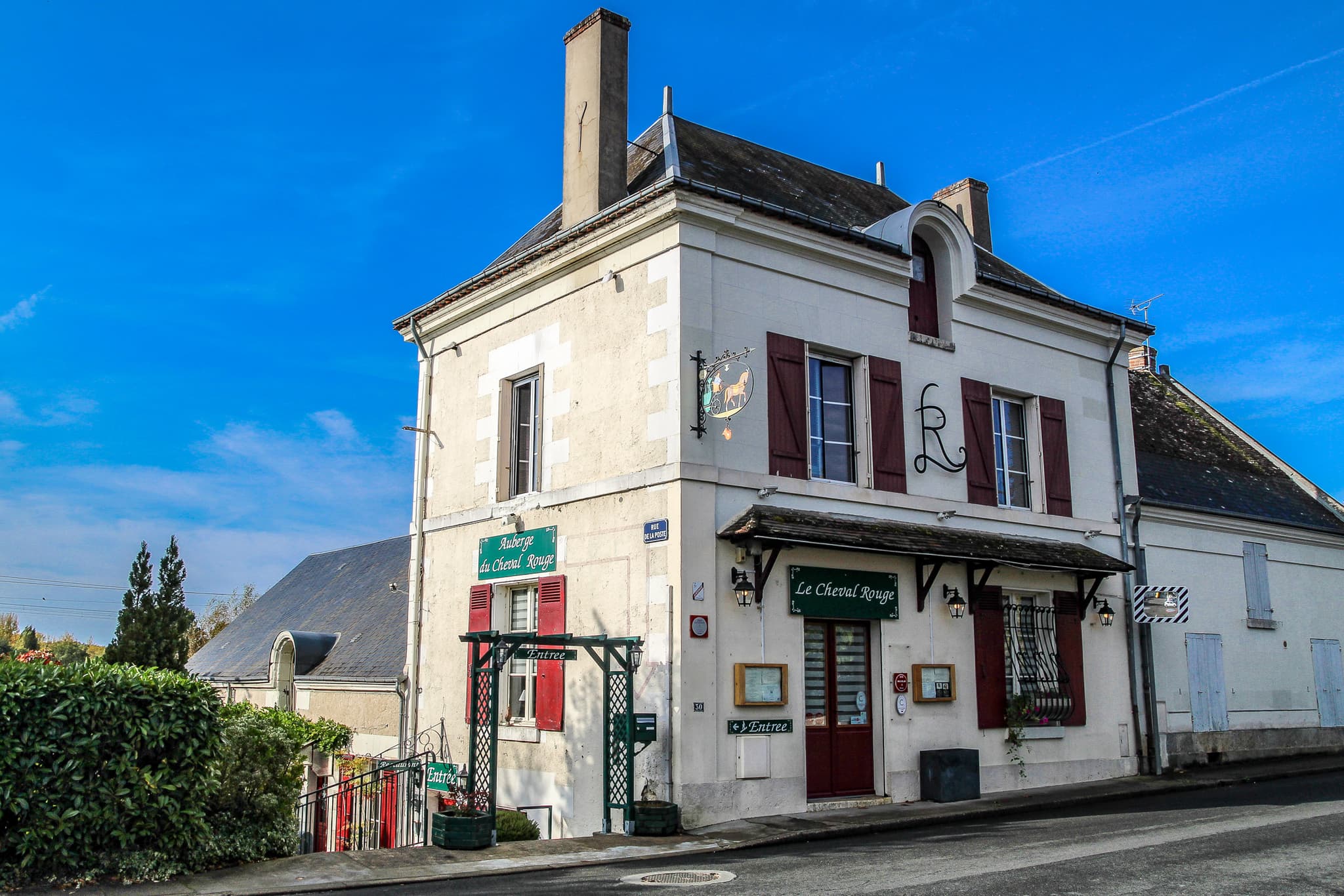 Auberge du Cheval Rouge - Restaurant à Chisseaux