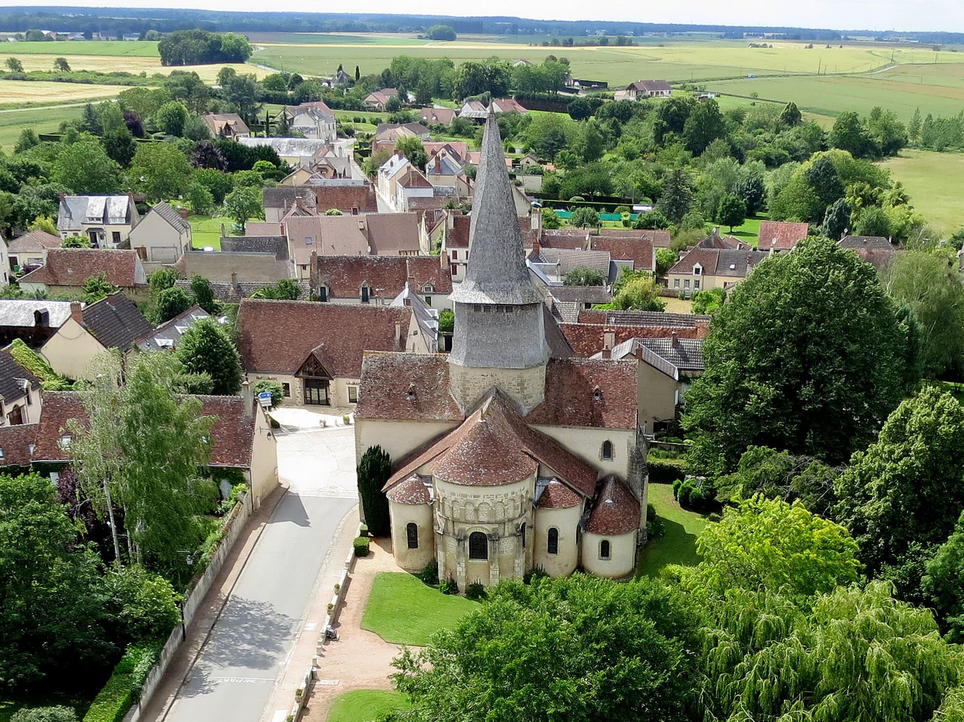 Vue aérienne