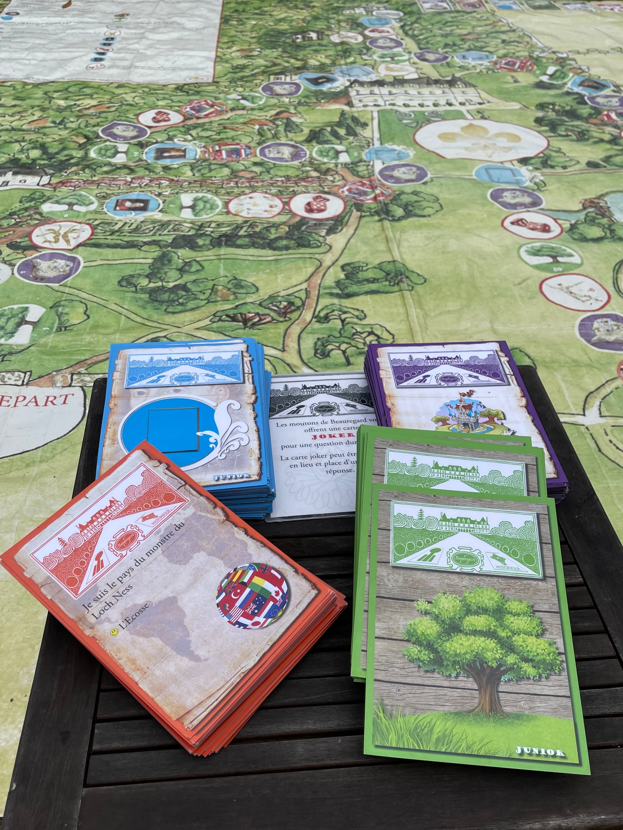Jeux de l'Oie géant sur demande