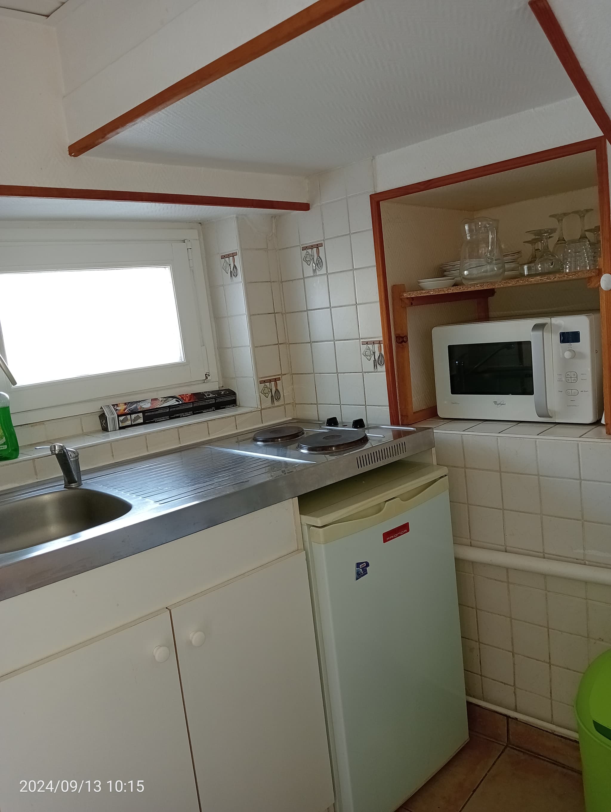 Chatillon sur Loire -Gite la rivière - coin cuisine