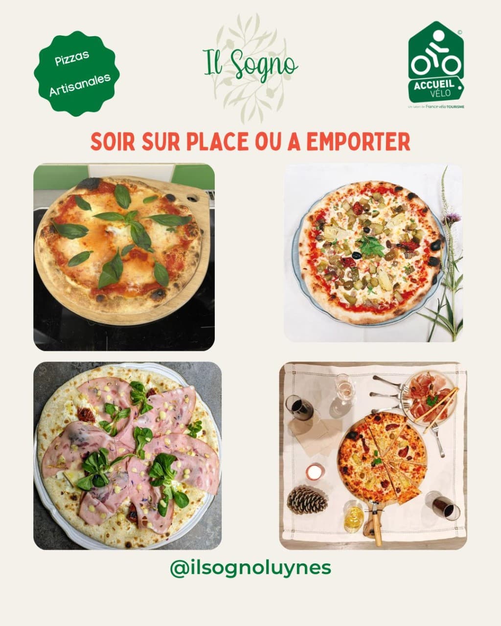 Il Sogno Luynes Pizzeria en soirée