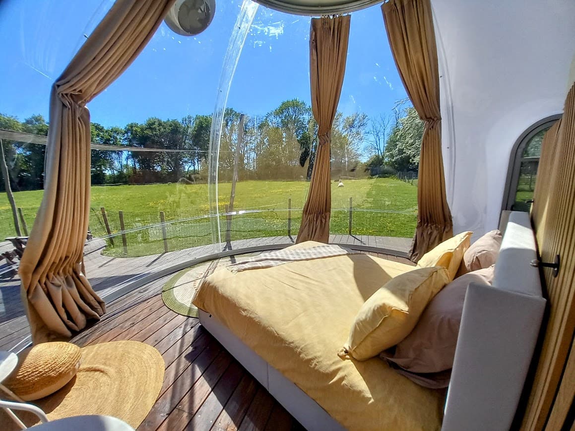 Intérieur Bulle avec vue.