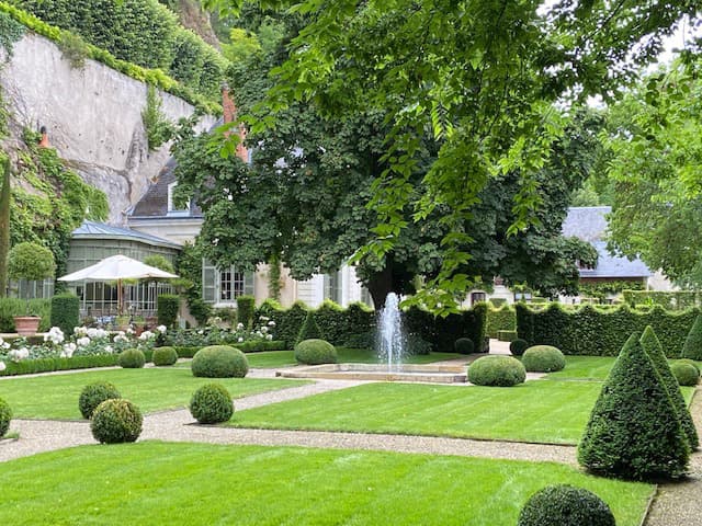 Jardin du Manoir des Basses Rivères - Rochecorbon Touraine Val de Loire