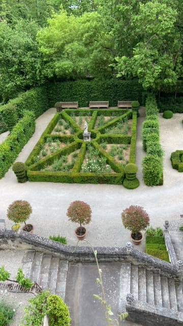 Jardin du Manoir des Basses Rivères - Rochecorbon Touraine Val de Loire