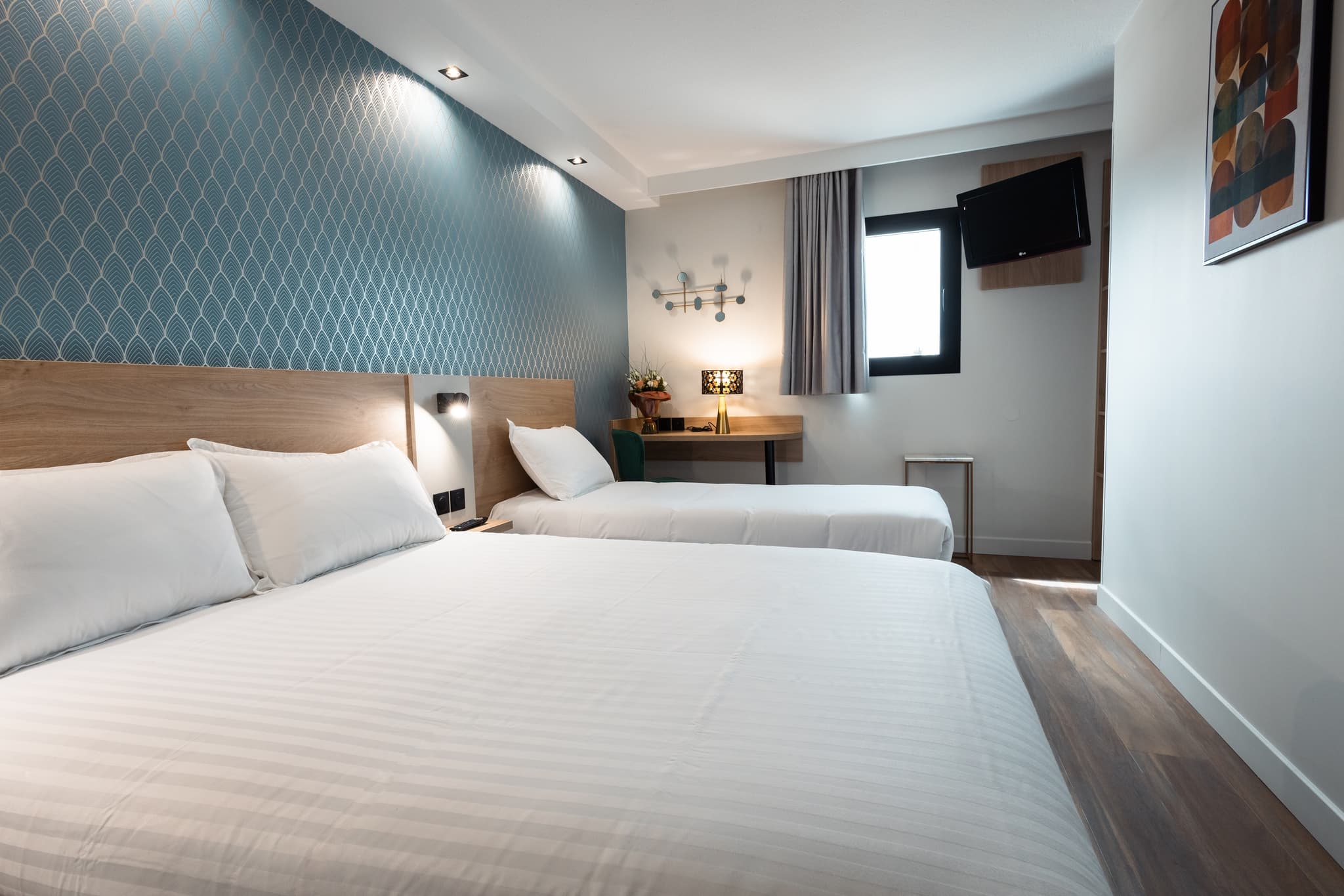 Chambre triple