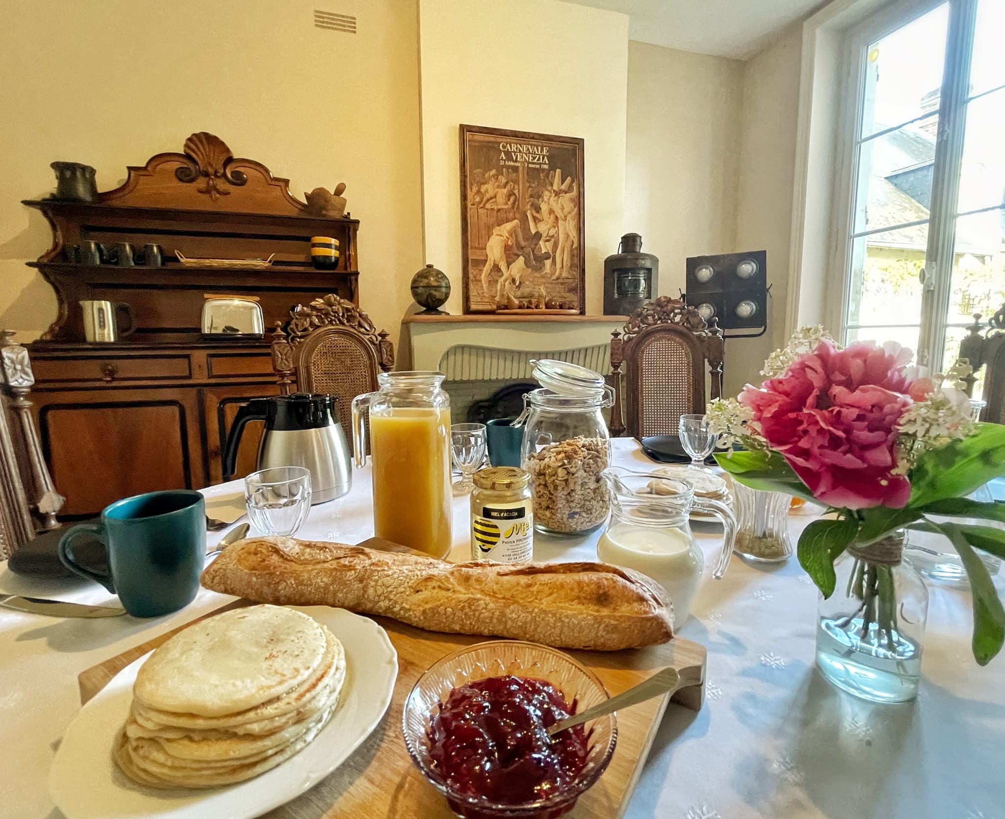LA MAISON VOYAGE PETIT DEJEUNER CONTINENTAL
