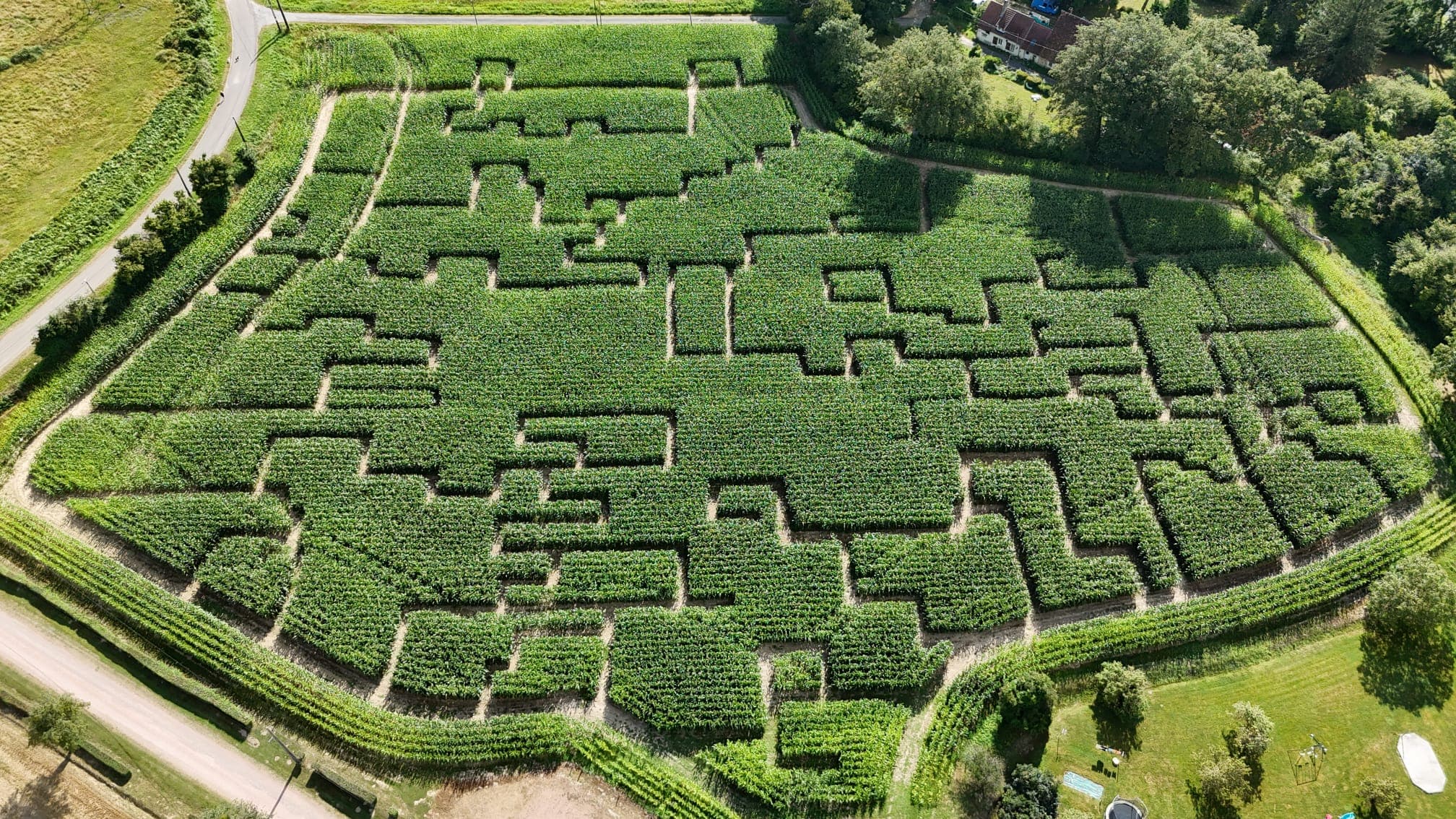 1labyrinthe de maïs Le Noyer