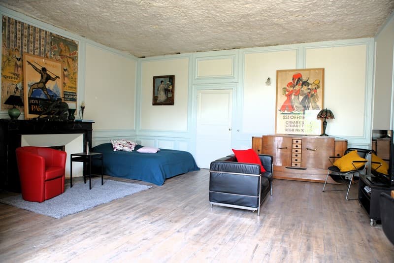 La Jolivière salon chambre