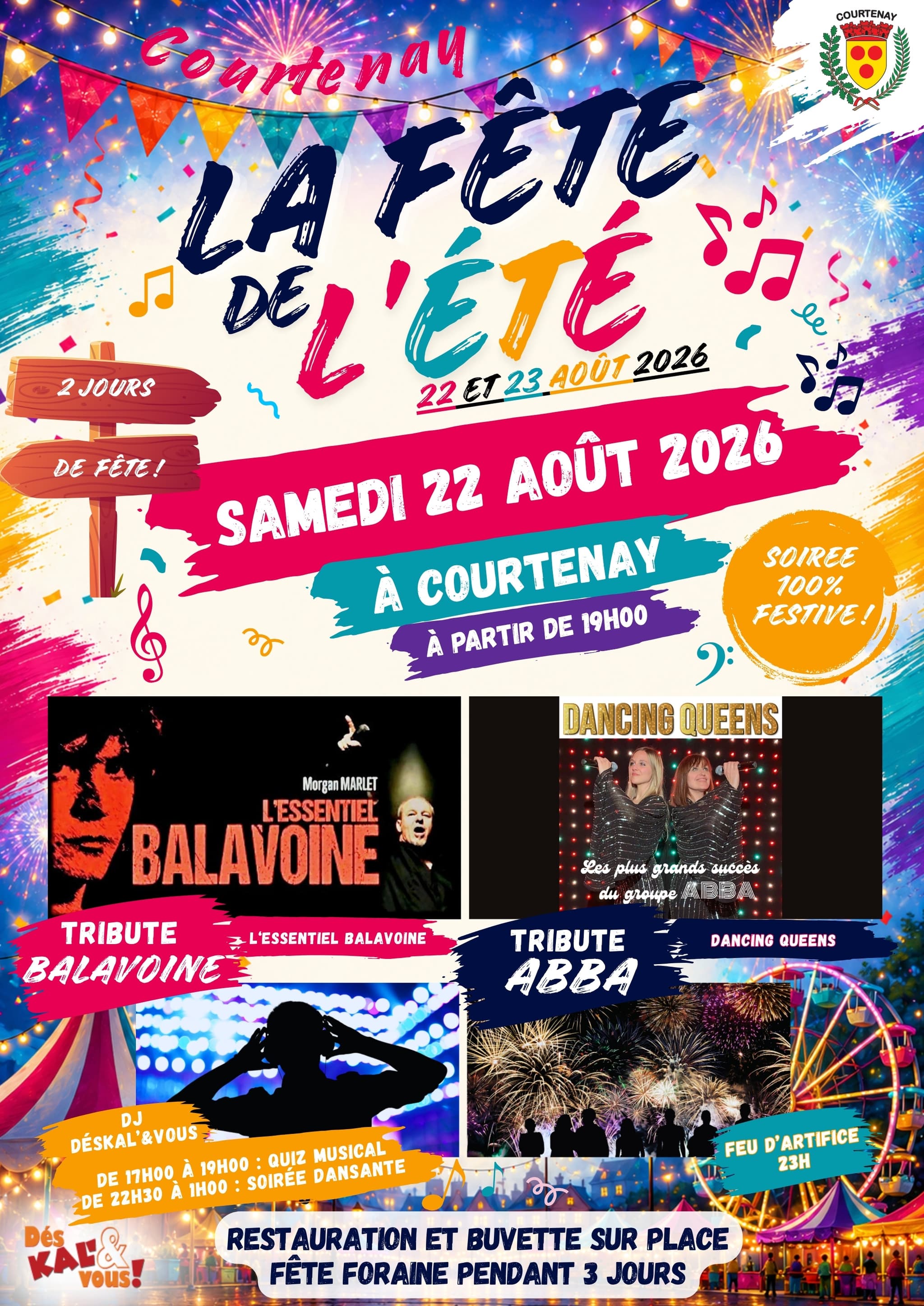 Fête de l'été 2026 - La fête de l'été affiche v4