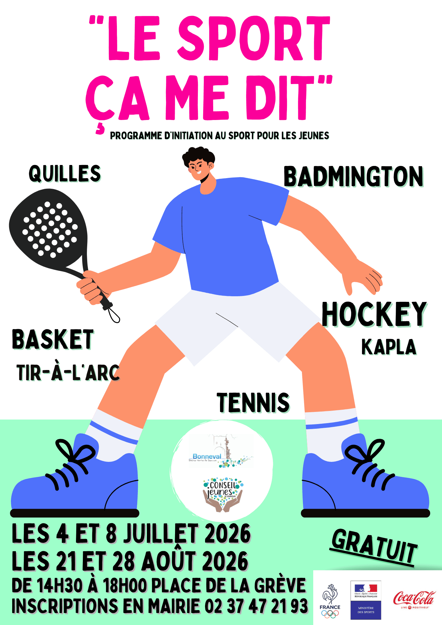 Green and Yellow Sports Week Promo Poster - 1