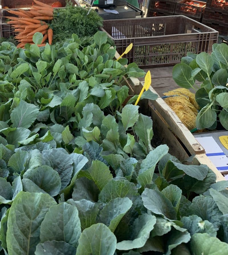 Marché hebdomadaire légumes