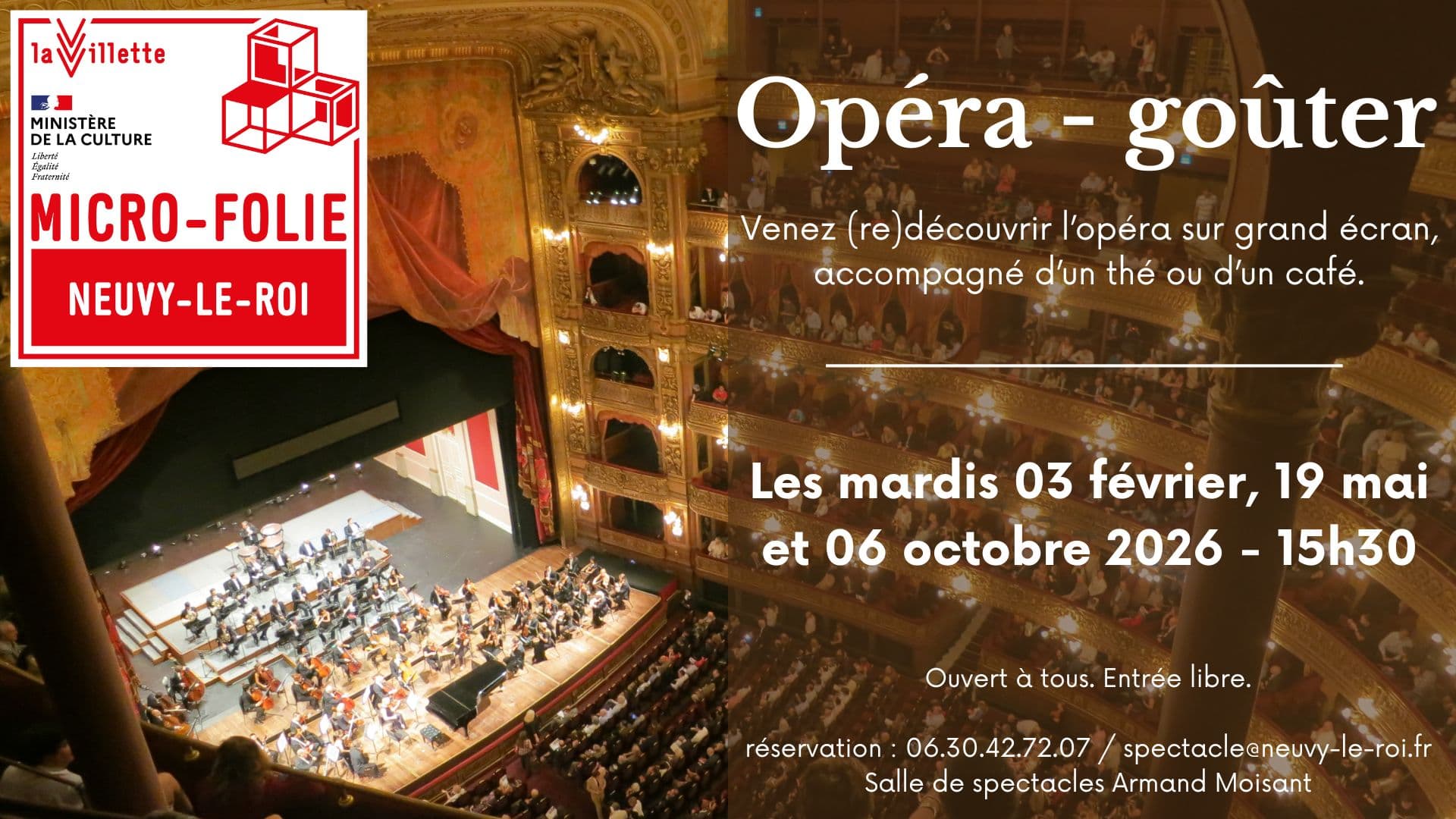 Opéra goûter