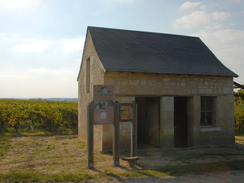 Maison Audebert - Loge de vigne - Bourgueil, France.