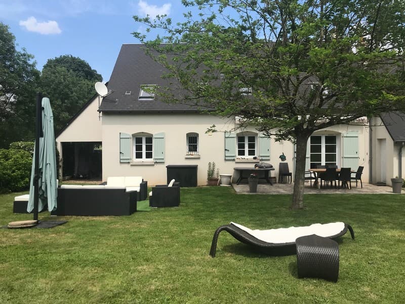Maison cote jardin 1