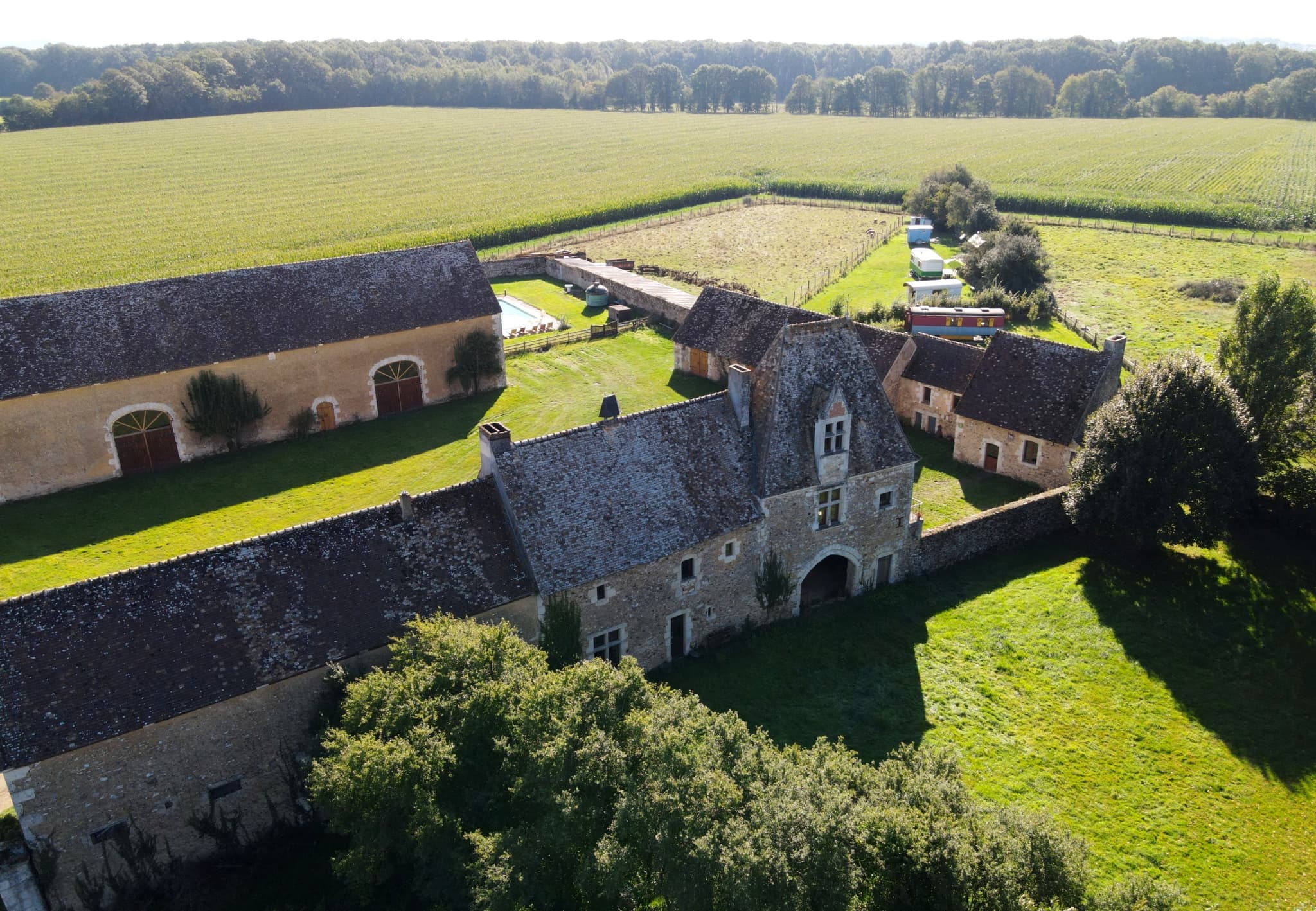 Vue aérienne