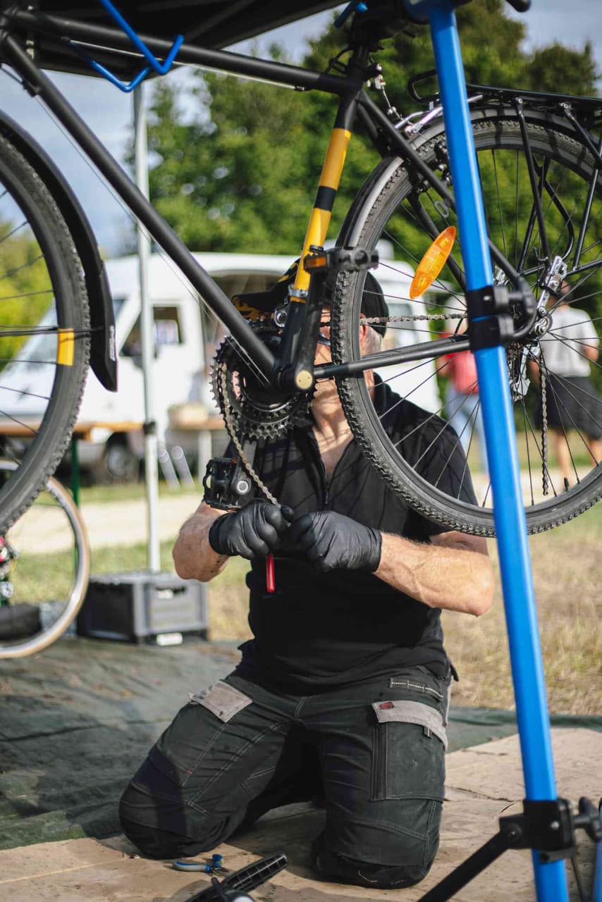 Mécanicien vélo itinérant
