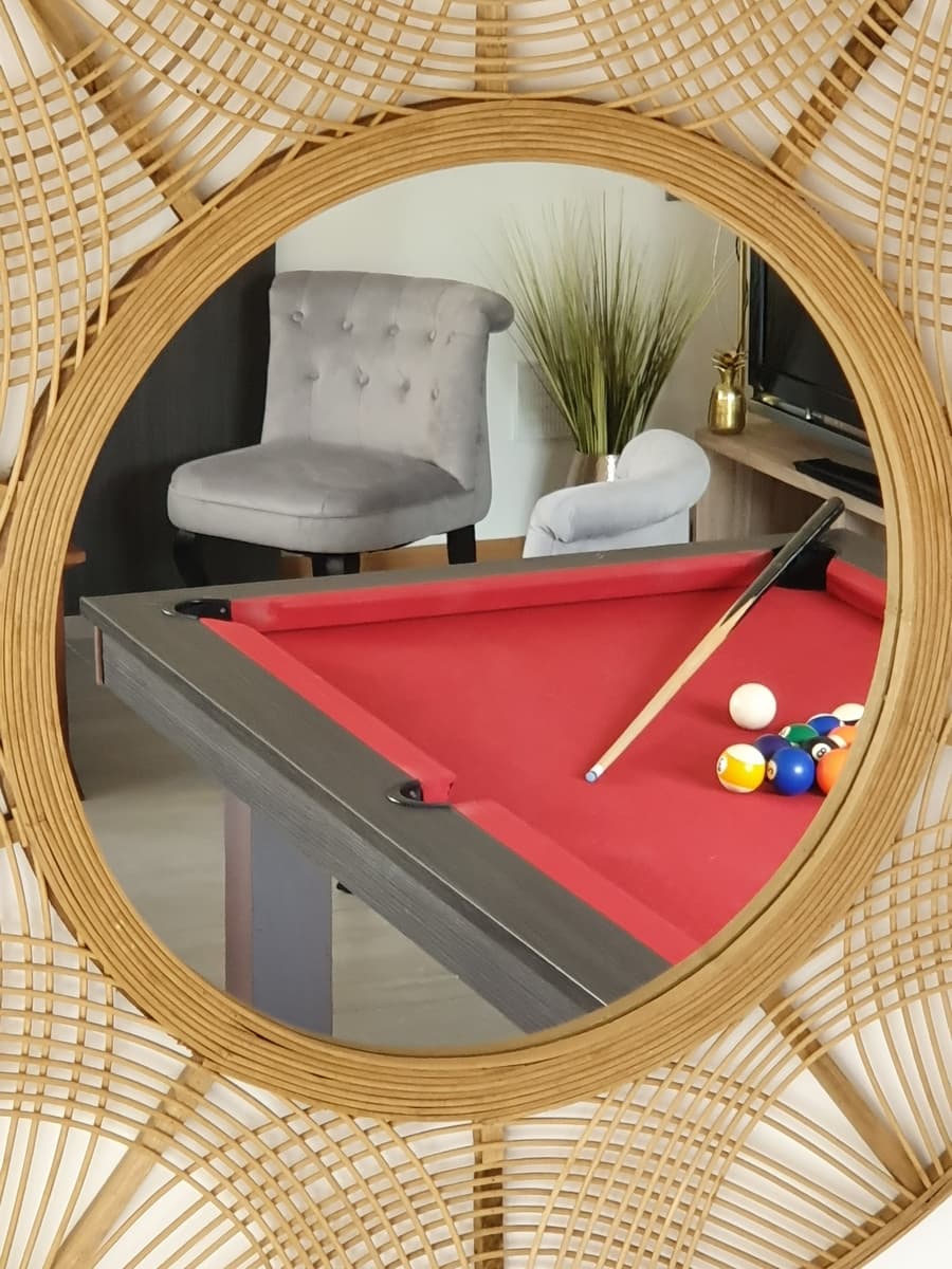 CHOUZE SUR LOIRE- LA GRANGE DE LA HURTAUDERIE-Miroir billard