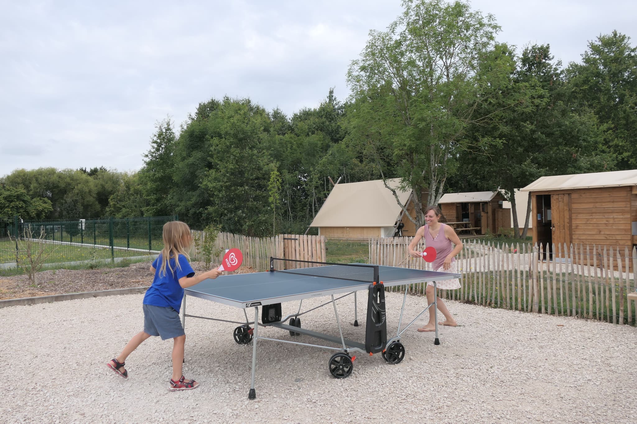 jeux exterieur, ping pong