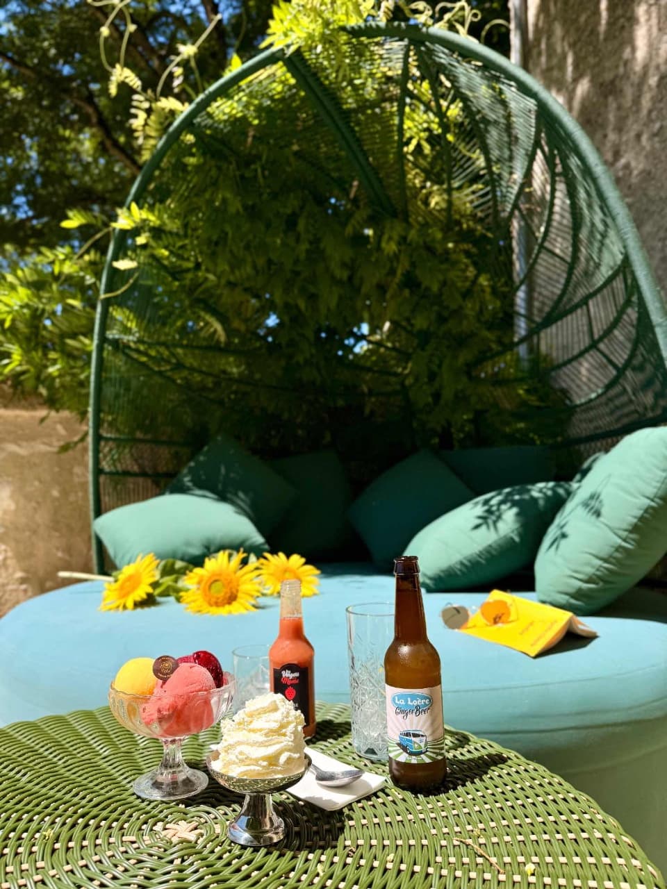 Pause gourmande Terrasse Presbytère