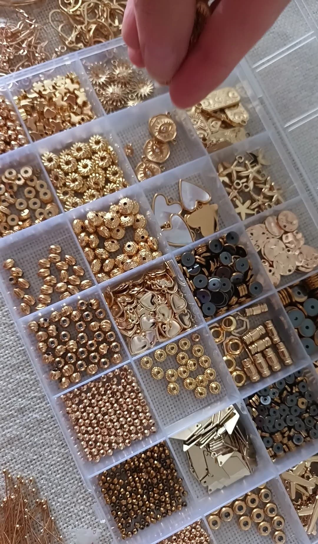 Perles apprets atelier