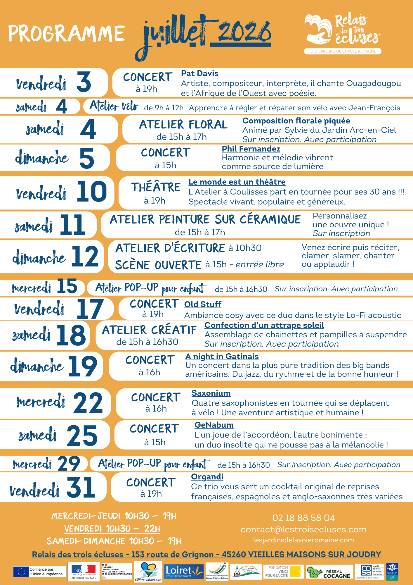 Pgm juillet relais des 3 écluses