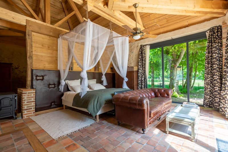 Lodge de luxe manoir de la Mazeraie
