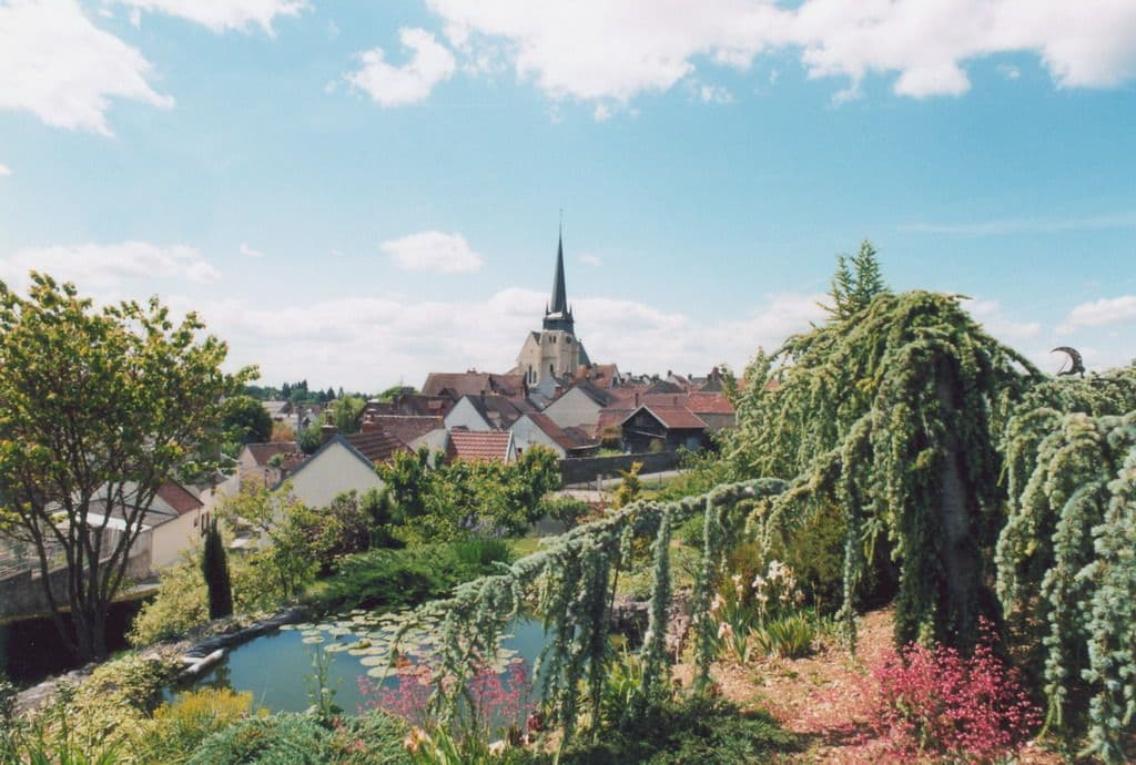 Ouzouer sur Trézée - vue de la villePhoto-184