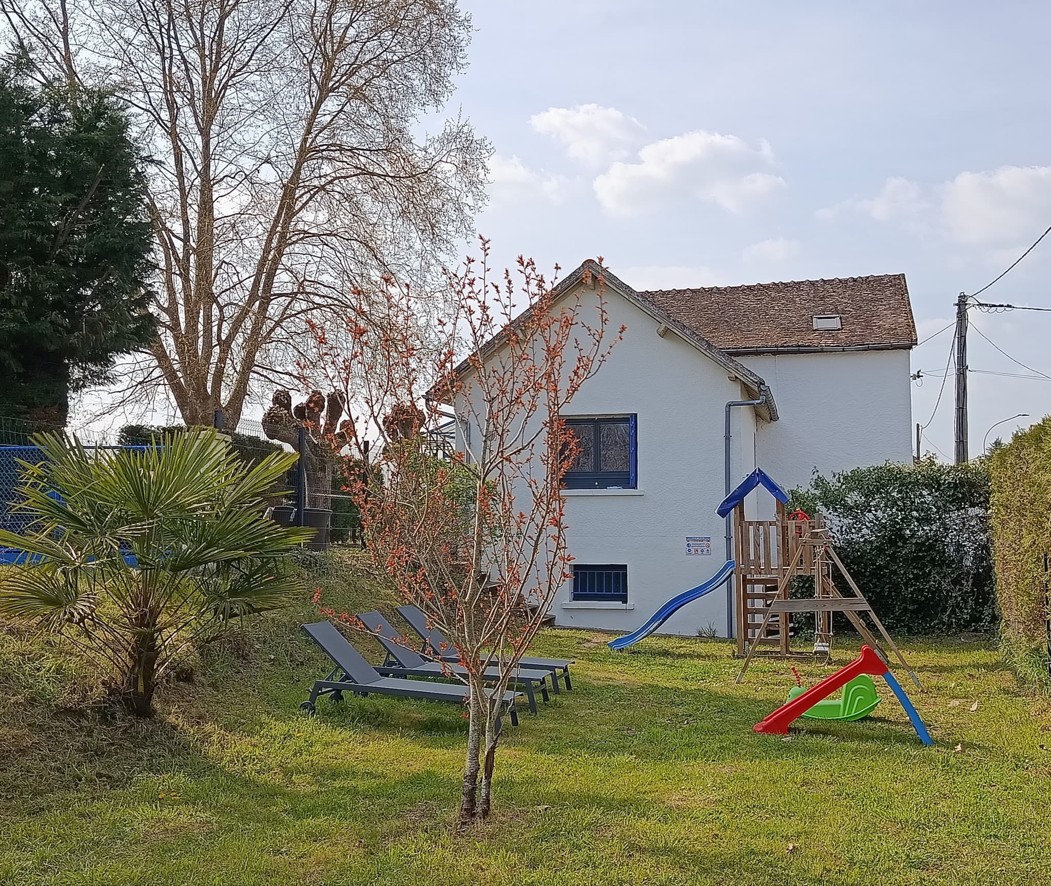 Photo jardin air de jeu