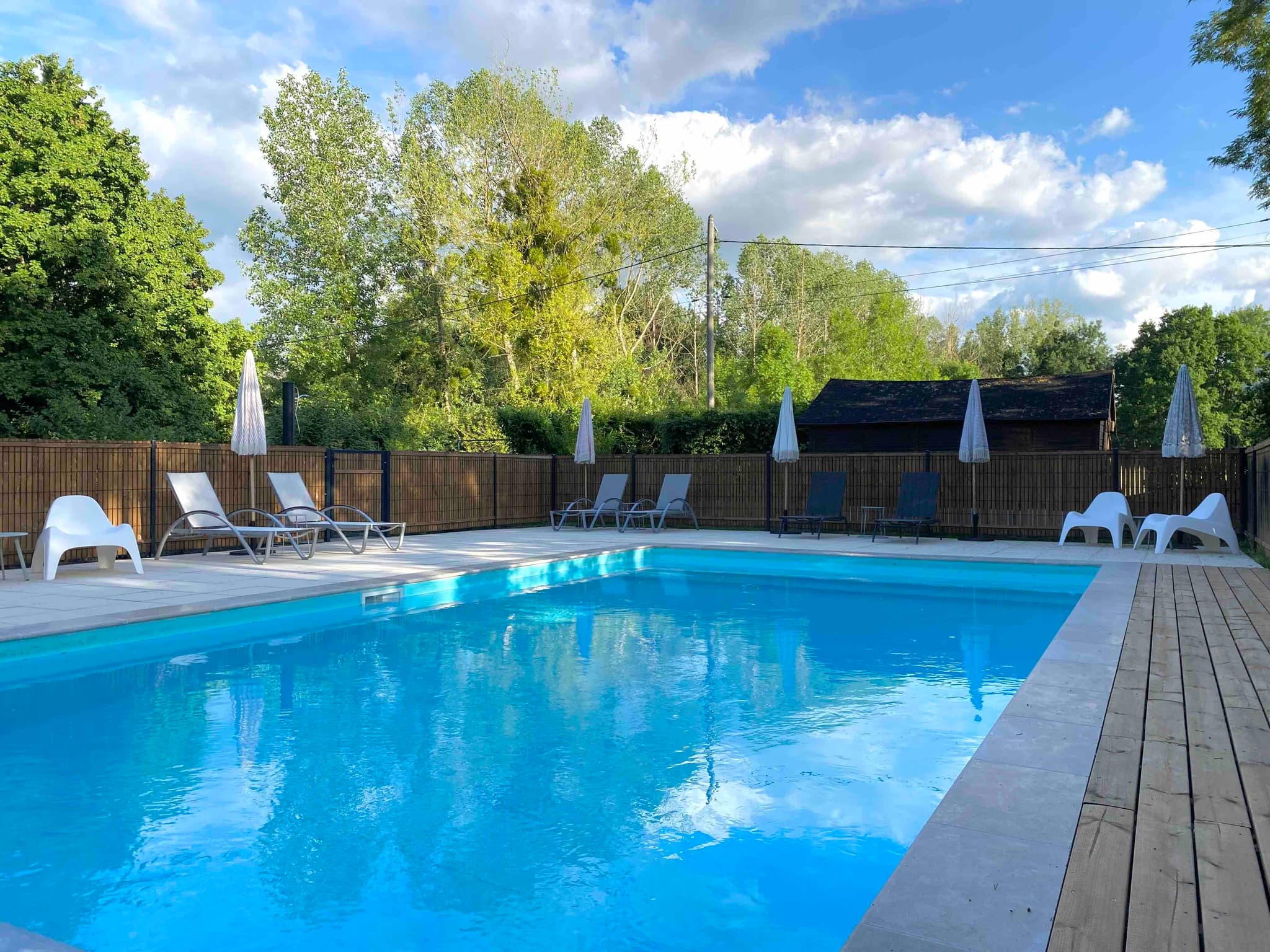 Piscine chauffée