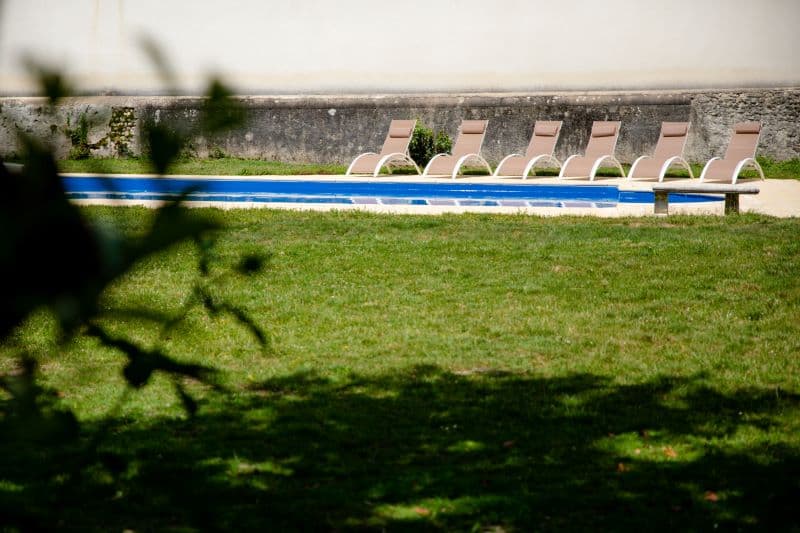 Le Domaine du Cerf -Piscine ombragée