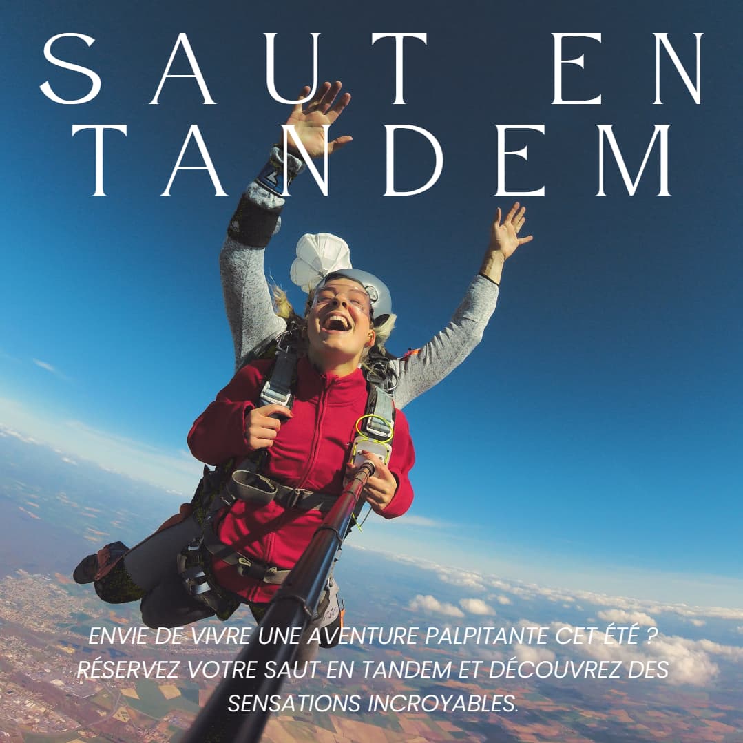 Saut en parachute Orléans